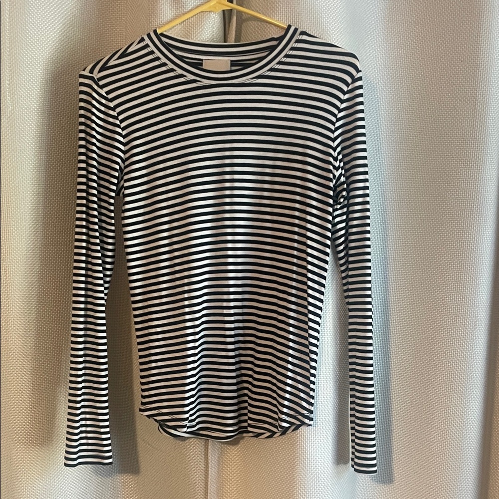 Classic Striped Long Sleeve Women's Tee
